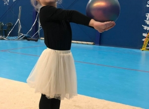 Gymnastky 4. skupiny - pod vedením trénerky Anastasiye Sakal